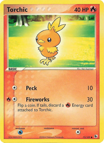 Torchic (73/109) [EX: Battle Stadium] - The Mythic Store | 24h Order Processing