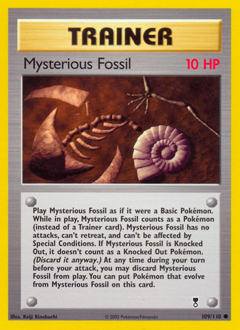Mysterious Fossil (109/110) [Legendary Collection] - The Mythic Store | 24h Order Processing