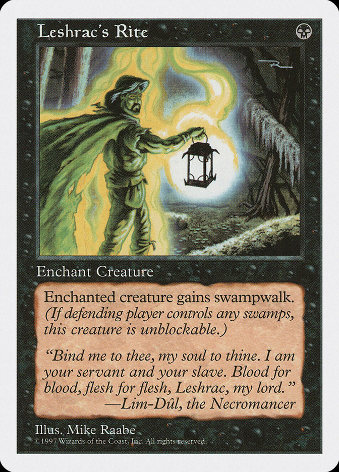 Leshrac's Rite [Fifth Edition] - The Mythic Store | 24h Order Processing