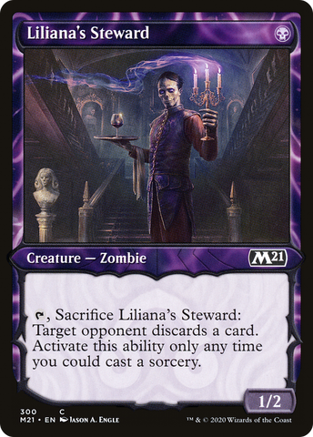 Liliana's Steward (Showcase) [Core Set 2021] - The Mythic Store | 24h Order Processing