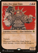Zalto, Fire Giant Duke (Showcase) [Dungeons & Dragons: Adventures in the Forgotten Realms] - The Mythic Store | 24h Order Processing