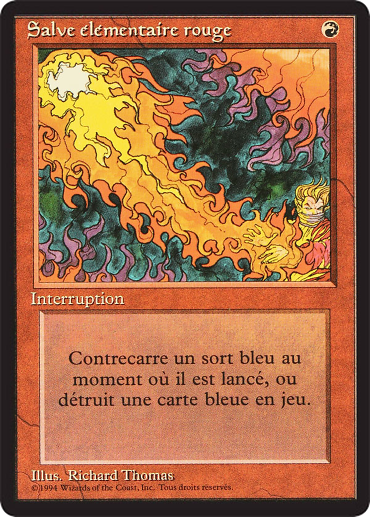 Red Elemental Blast [Foreign Black Border] - The Mythic Store | 24h Order Processing