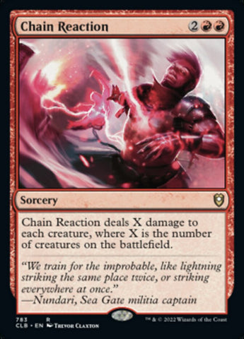 Chain Reaction [Commander Legends: Battle for Baldur's Gate] - The Mythic Store | 24h Order Processing