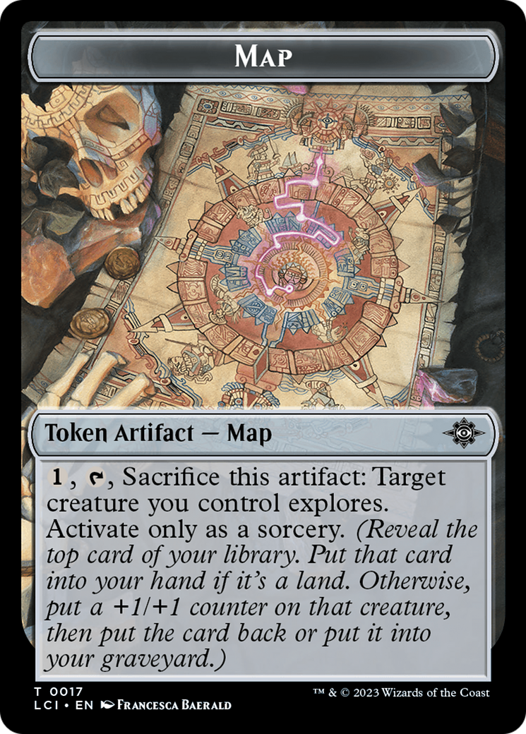 Map Token [The Lost Caverns of Ixalan Tokens] - The Mythic Store | 24h Order Processing