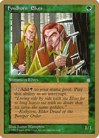 Fyndhorn Elves (Bertrand Lestree) [Pro Tour Collector Set] - The Mythic Store | 24h Order Processing
