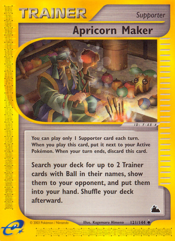 Apricorn Maker (121/144) [Skyridge] - The Mythic Store | 24h Order Processing