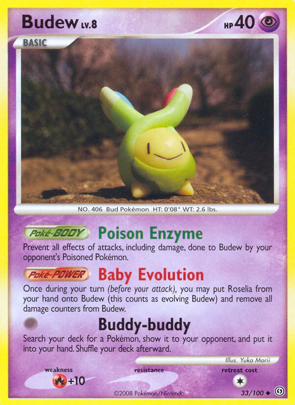 Budew (33/100) [Diamond & Pearl: Stormfront] - The Mythic Store | 24h Order Processing