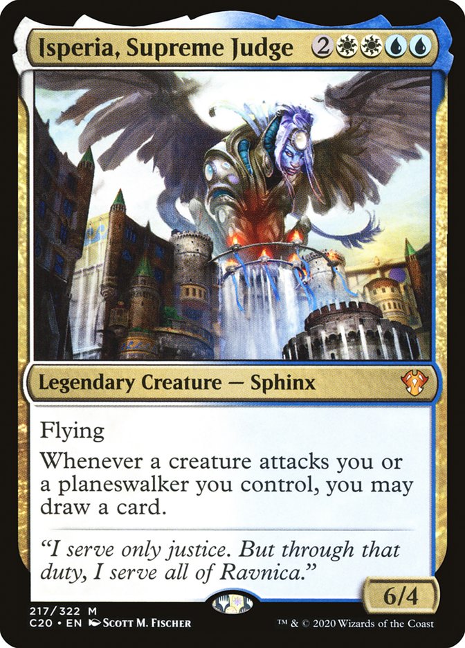 Isperia, Supreme Judge [Commander 2020] - The Mythic Store | 24h Order Processing