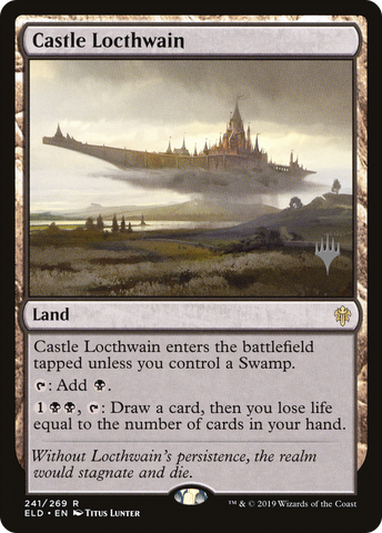 Castle Locthwain (Promo Pack) [Throne of Eldraine Promos] - The Mythic Store | 24h Order Processing