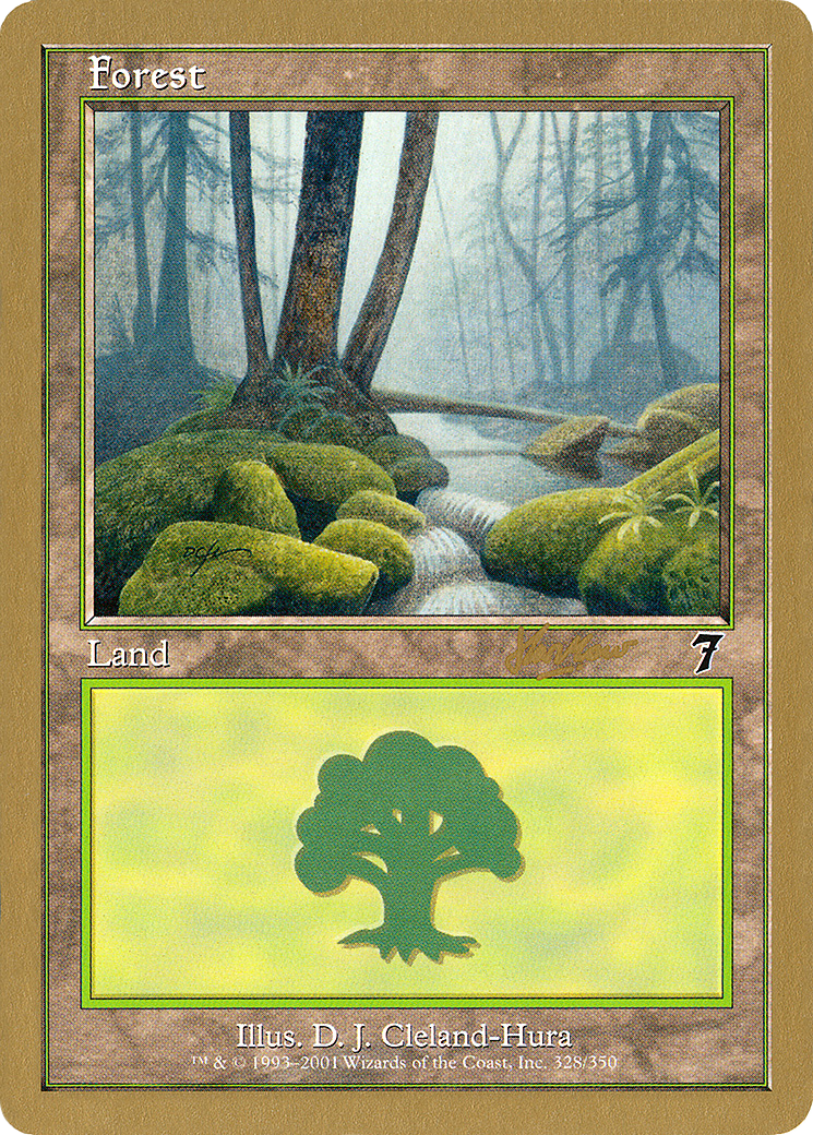 Forest (328) (Sim Han How) [World Championship Decks 2002] - The Mythic Store | 24h Order Processing