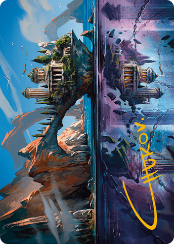 Copy Land Art Card (Gold-Stamped Signature) [Modern Horizons 3 Art Series] - The Mythic Store | 24h Order Processing