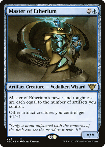 Master of Etherium [Kamigawa: Neon Dynasty Commander] - The Mythic Store | 24h Order Processing