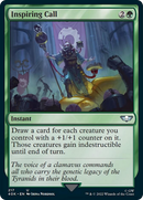 Inspiring Call (Surge Foil) [Warhammer 40,000] - The Mythic Store | 24h Order Processing