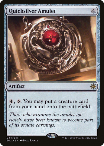 Quicksilver Amulet [Explorers of Ixalan] - The Mythic Store | 24h Order Processing
