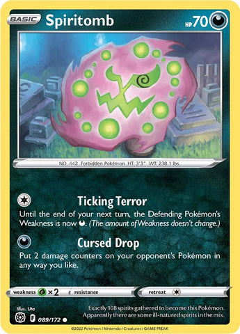 Spiritomb (089/172) [Sword & Shield: Brilliant Stars] - The Mythic Store | 24h Order Processing
