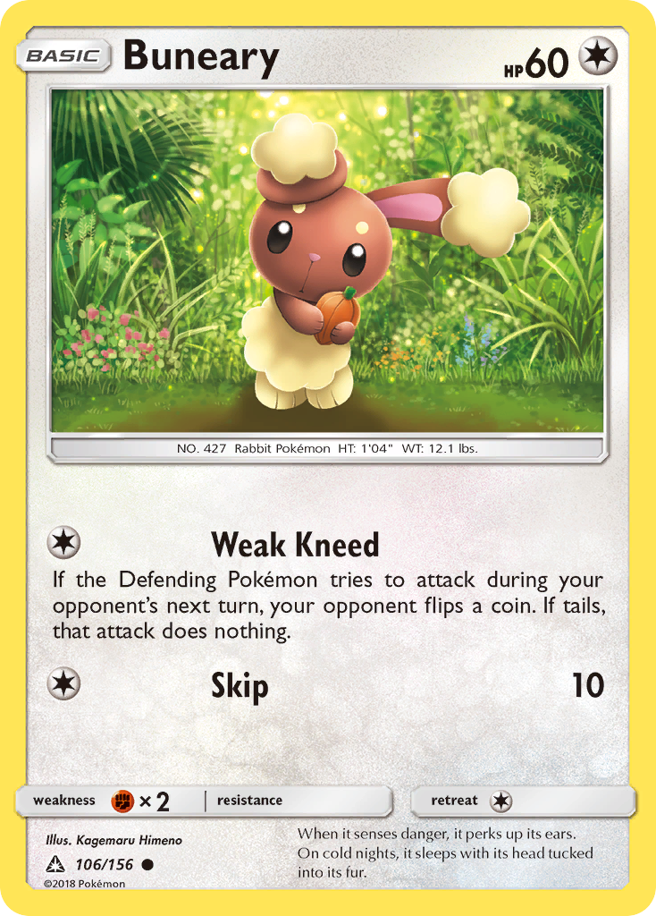 Buneary (106/156) [Sun & Moon: Ultra Prism] - The Mythic Store | 24h Order Processing