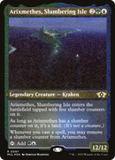 Arixmethes, Slumbering Isle (Foil Etched) [Multiverse Legends] - The Mythic Store | 24h Order Processing