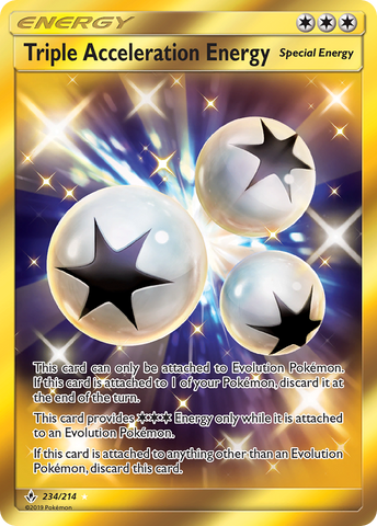 Triple Acceleration Energy (234/214) [Sun & Moon: Unbroken Bonds] - The Mythic Store | 24h Order Processing