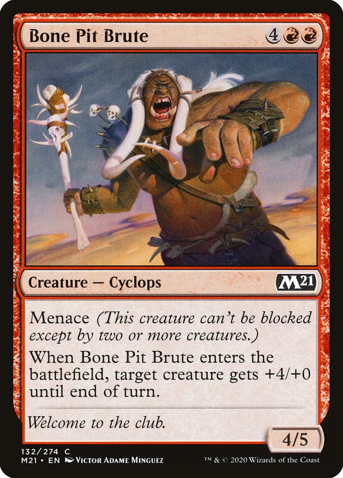 Bone Pit Brute [Core Set 2021] - The Mythic Store | 24h Order Processing