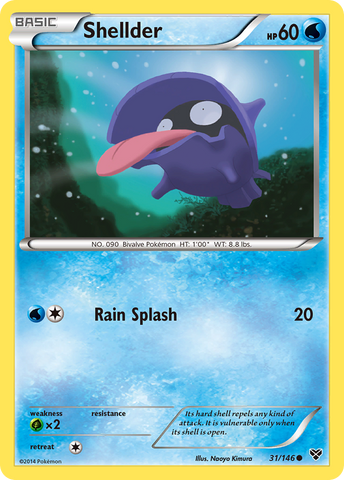 Shellder (31/146) [XY: Base Set] - The Mythic Store | 24h Order Processing