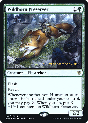 Wildborn Preserver [Throne of Eldraine Prerelease Promos] - The Mythic Store | 24h Order Processing