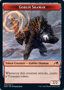 Samurai // Goblin Shaman Double-Sided Token [Kamigawa: Neon Dynasty Tokens] - The Mythic Store | 24h Order Processing