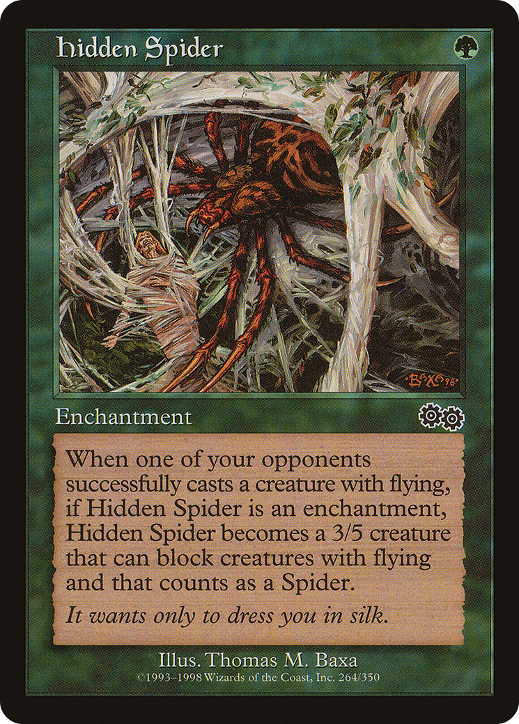 Hidden Spider [Urza's Saga] - The Mythic Store | 24h Order Processing