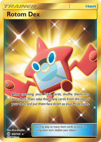 Rotom Dex (159/149) [Sun & Moon: Base Set] - The Mythic Store | 24h Order Processing