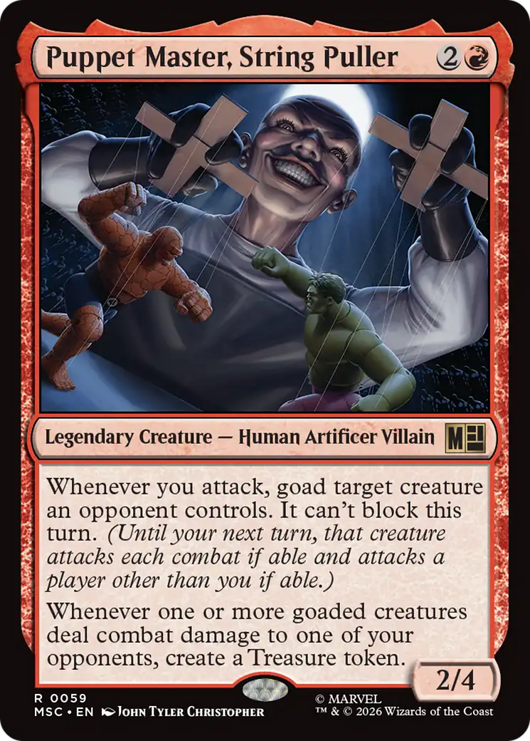 Puppet Master, String Puller [Marvel Super Heroes Commander] - The Mythic Store | 24h Order Processing