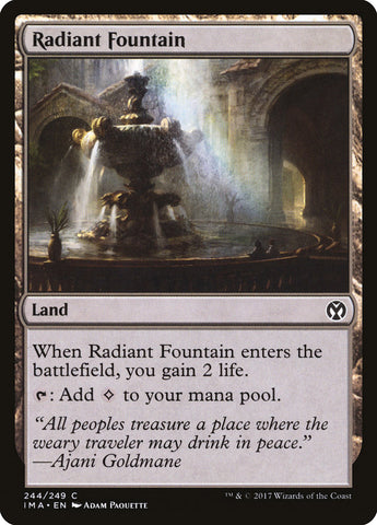 Radiant Fountain [Iconic Masters] - The Mythic Store | 24h Order Processing