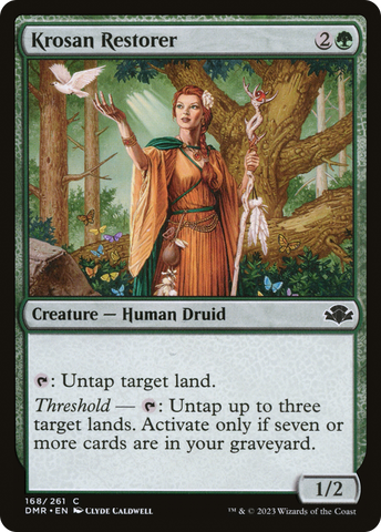 Krosan Restorer [Dominaria Remastered] - The Mythic Store | 24h Order Processing