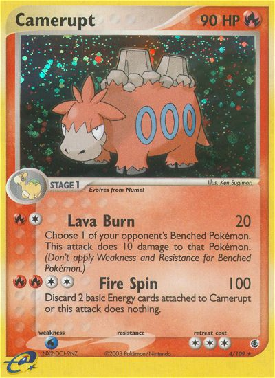 Camerupt (4/109) [EX: Ruby & Sapphire] - The Mythic Store | 24h Order Processing