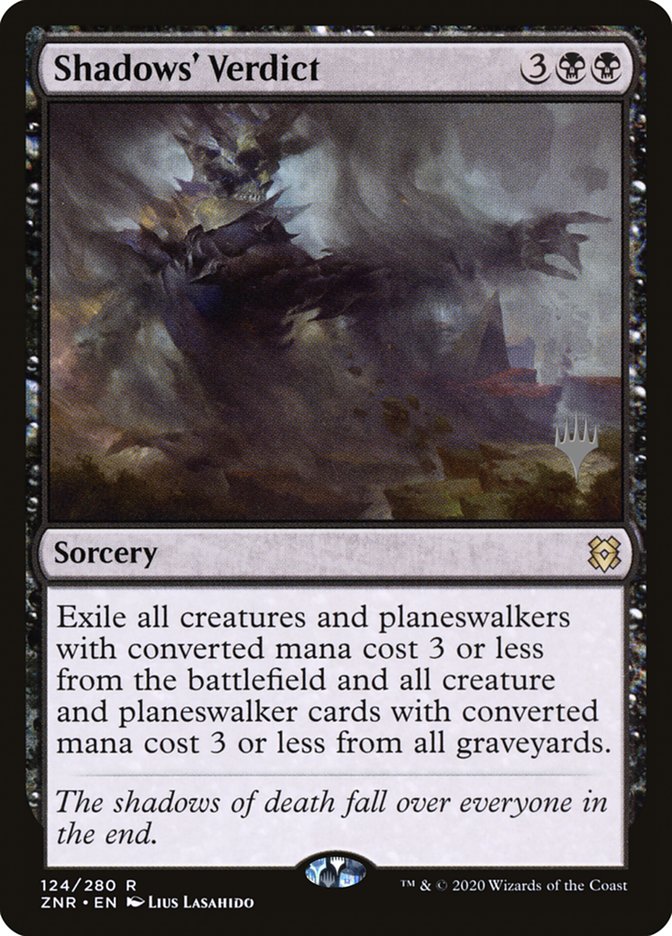 Shadows' Verdict (Promo Pack) [Zendikar Rising Promos] - The Mythic Store | 24h Order Processing