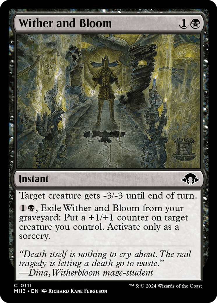 Wither and Bloom [Modern Horizons 3] - The Mythic Store | 24h Order Processing