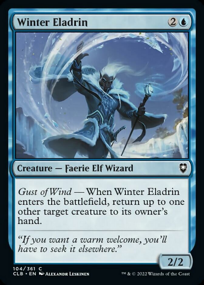 Winter Eladrin [Commander Legends: Battle for Baldur's Gate] - The Mythic Store | 24h Order Processing