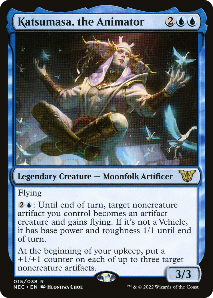 Katsumasa, the Animator [Kamigawa: Neon Dynasty Commander] - The Mythic Store | 24h Order Processing