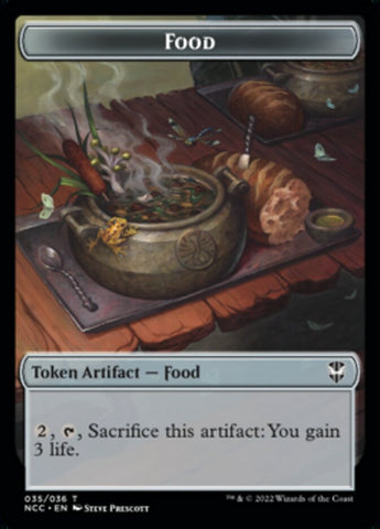 Food // Citizen Double-Sided Token [Streets of New Capenna Commander Tokens] - The Mythic Store | 24h Order Processing