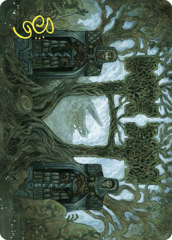 Court of Garenbrig Art Card (Gold-Stamped Signature) [Wilds of Eldraine Art Series] - The Mythic Store | 24h Order Processing
