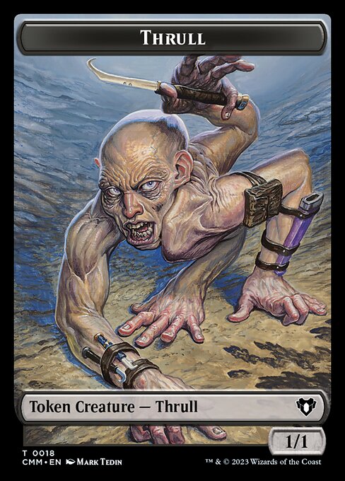 Eldrazi Spawn // Thrull Double-Sided Token [Commander Masters Tokens] - The Mythic Store | 24h Order Processing