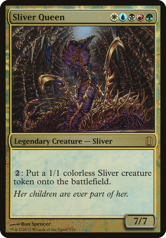 Sliver Queen (Oversized) [Commander's Arsenal Oversized] - The Mythic Store | 24h Order Processing