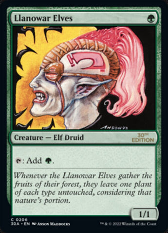 Llanowar Elves [30th Anniversary Edition] - The Mythic Store | 24h Order Processing