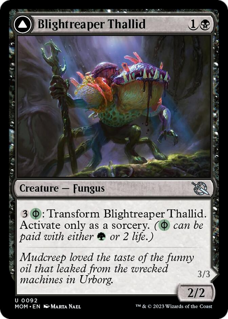 Blightreaper Thallid // Blightsower Thallid [March of the Machine] - The Mythic Store | 24h Order Processing