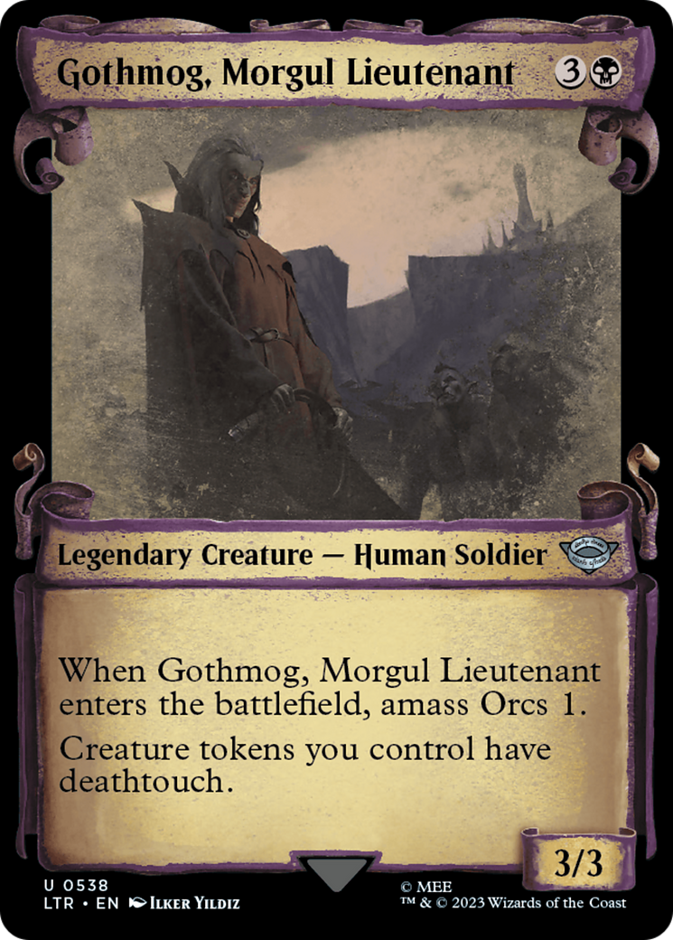 Gothmog, Morgul Lieutenant [The Lord of the Rings: Tales of Middle-Earth Showcase Scrolls] - The Mythic Store | 24h Order Processing