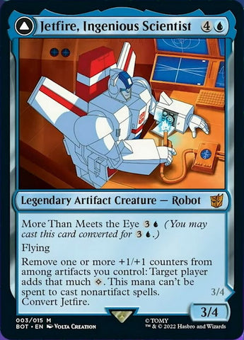 Jetfire, Ingenious Scientist // Jetfire, Air Guardian [Transformers] - The Mythic Store | 24h Order Processing