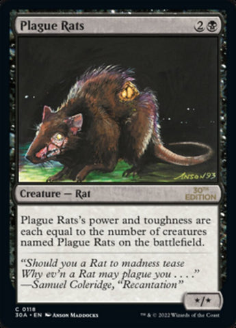 Plague Rats [30th Anniversary Edition] - The Mythic Store | 24h Order Processing