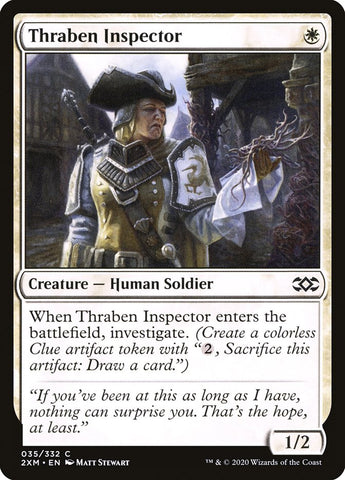 Thraben Inspector [Double Masters] - The Mythic Store | 24h Order Processing