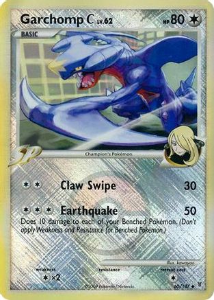 Garchomp C (60/147) (League Promo) [Platinum: Supreme Victors] - The Mythic Store | 24h Order Processing