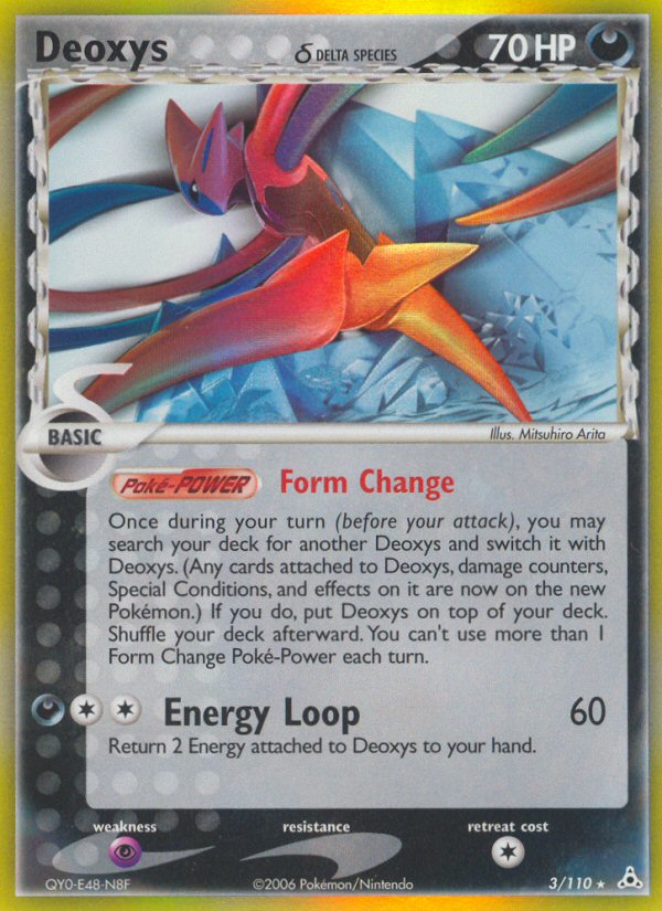 Deoxys (3/110) (Delta Species) [EX: Holon Phantoms] - The Mythic Store | 24h Order Processing