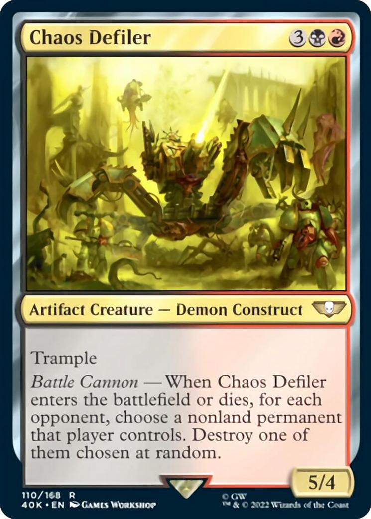 Chaos Defiler [Warhammer 40,000] - The Mythic Store | 24h Order Processing