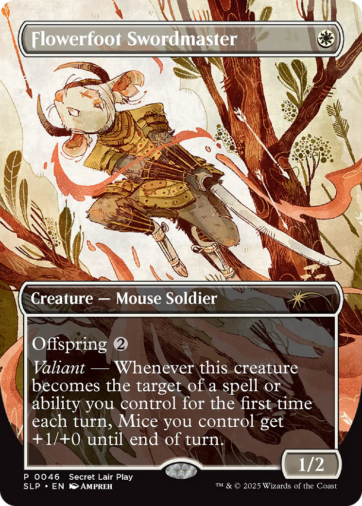 Flowerfoot Swordmaster [Secret Lair Showdown] - The Mythic Store | 24h Order Processing